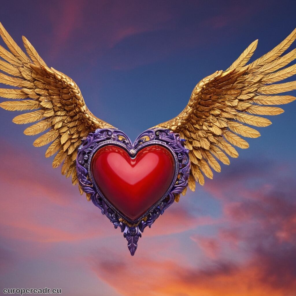 Herz mit Flügeln Tattoo Bedeutung » Freiheit der Liebe