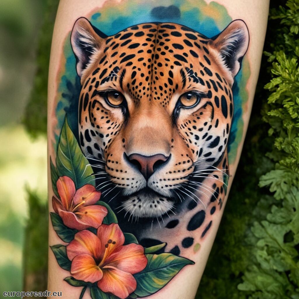 Jaguar Tattoo Bedeutung » Kraft und Anmut