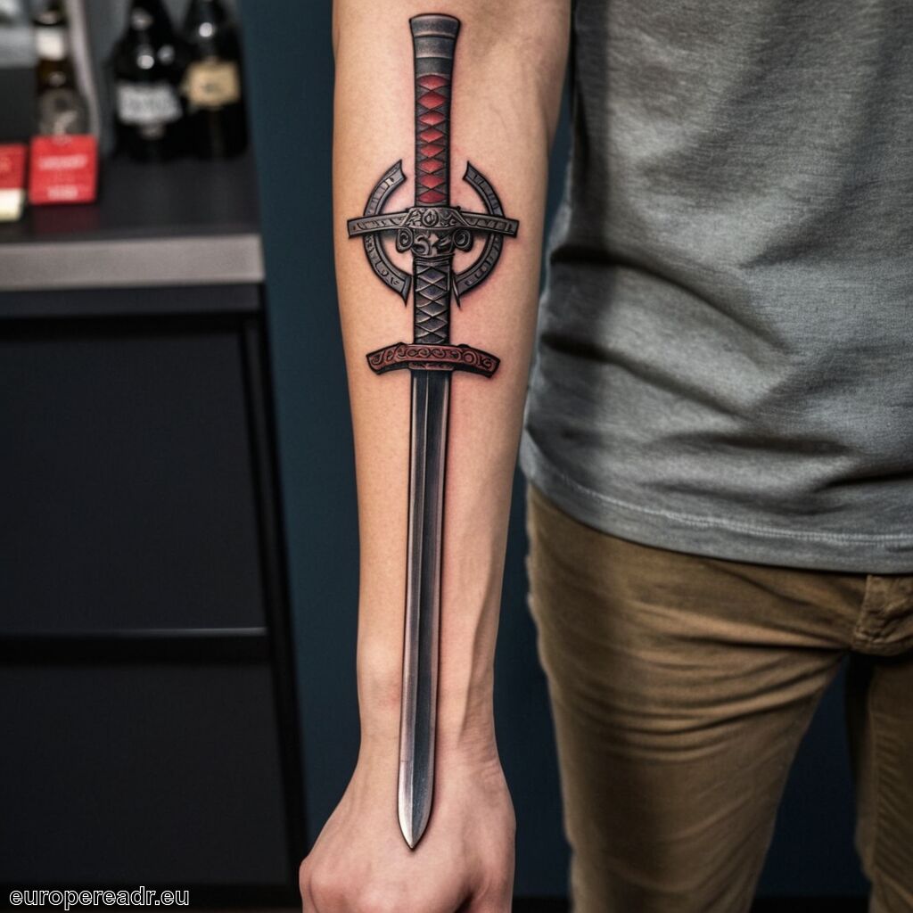 Katana Tattoo Bedeutung » Ehre und Disziplin