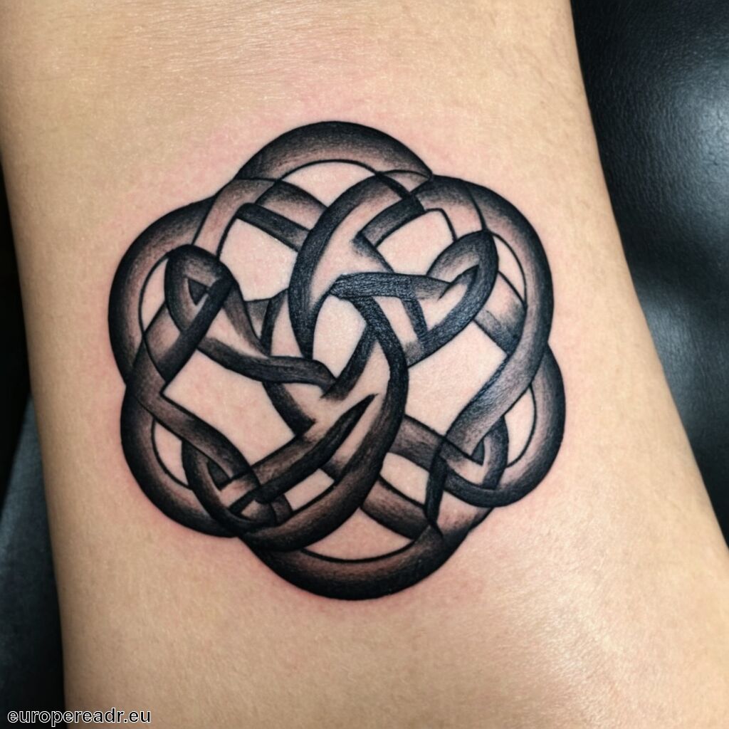 Keltischer Knoten Tattoo Bedeutung » Ewigkeit und Unendlichkeit