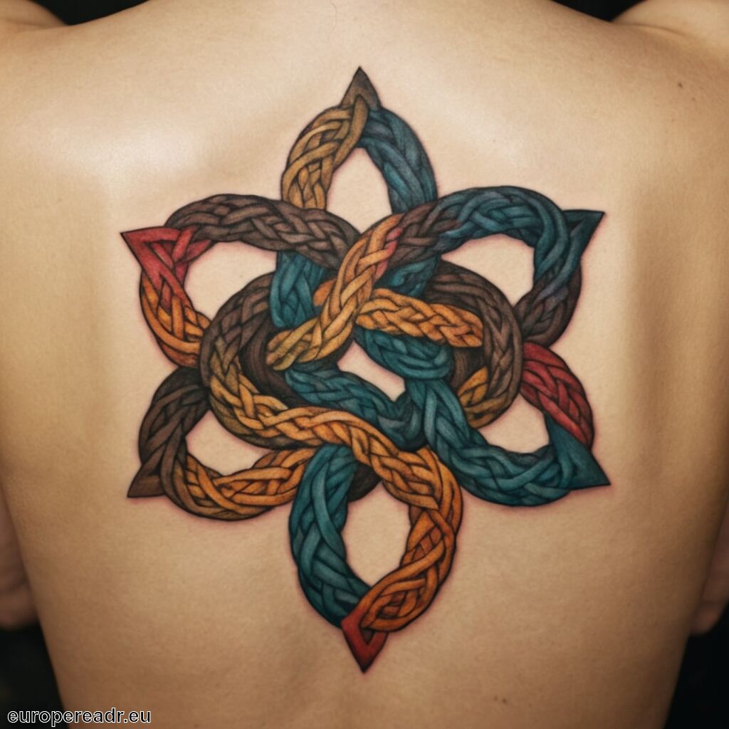 Knoten Tattoo Bedeutung » Verbundenheit und Treue