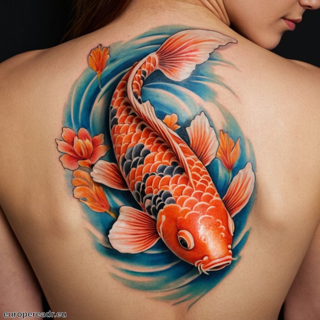 Koi Tattoo Bedeutung » Liebe und Erfolg
