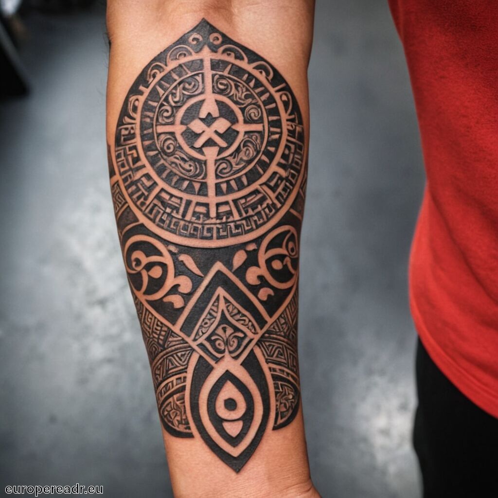 Maori Arm Tattoo Bedeutung » Stärke und Stolz