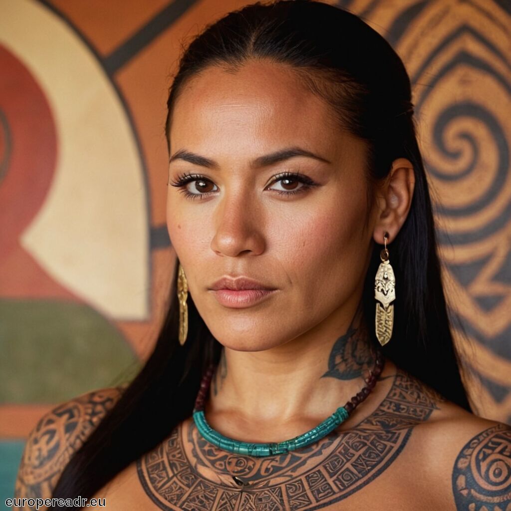Maori Frau Tattoo Bedeutung » Weibliche Identität