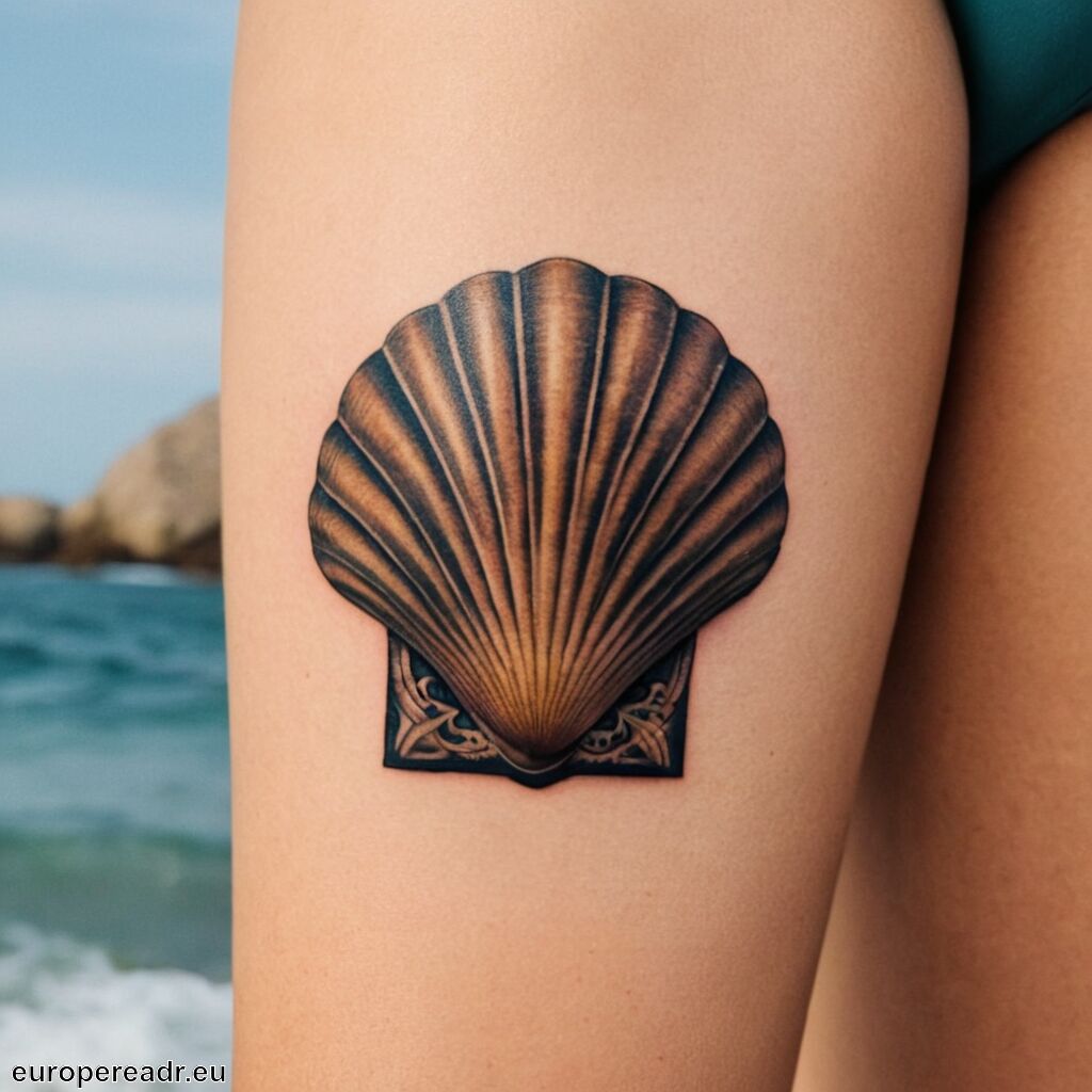 Muschel Tattoo Bedeutung » Schutz und Geheimnisse
