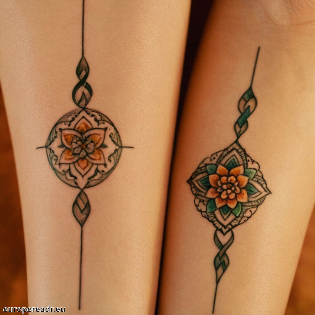 Mutter-Tochter Tattoo Bedeutung » Unzertrennliche Bindung