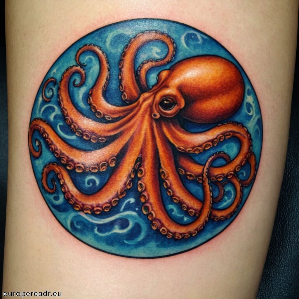 Octopus Tattoo Bedeutung » Intelligenz und Anpassung