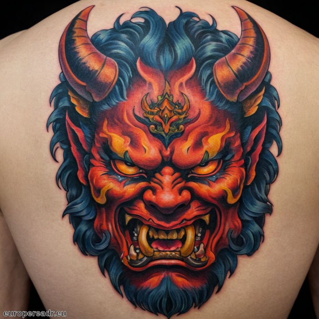 Oni Tattoo Bedeutung » Dämonische Kräfte