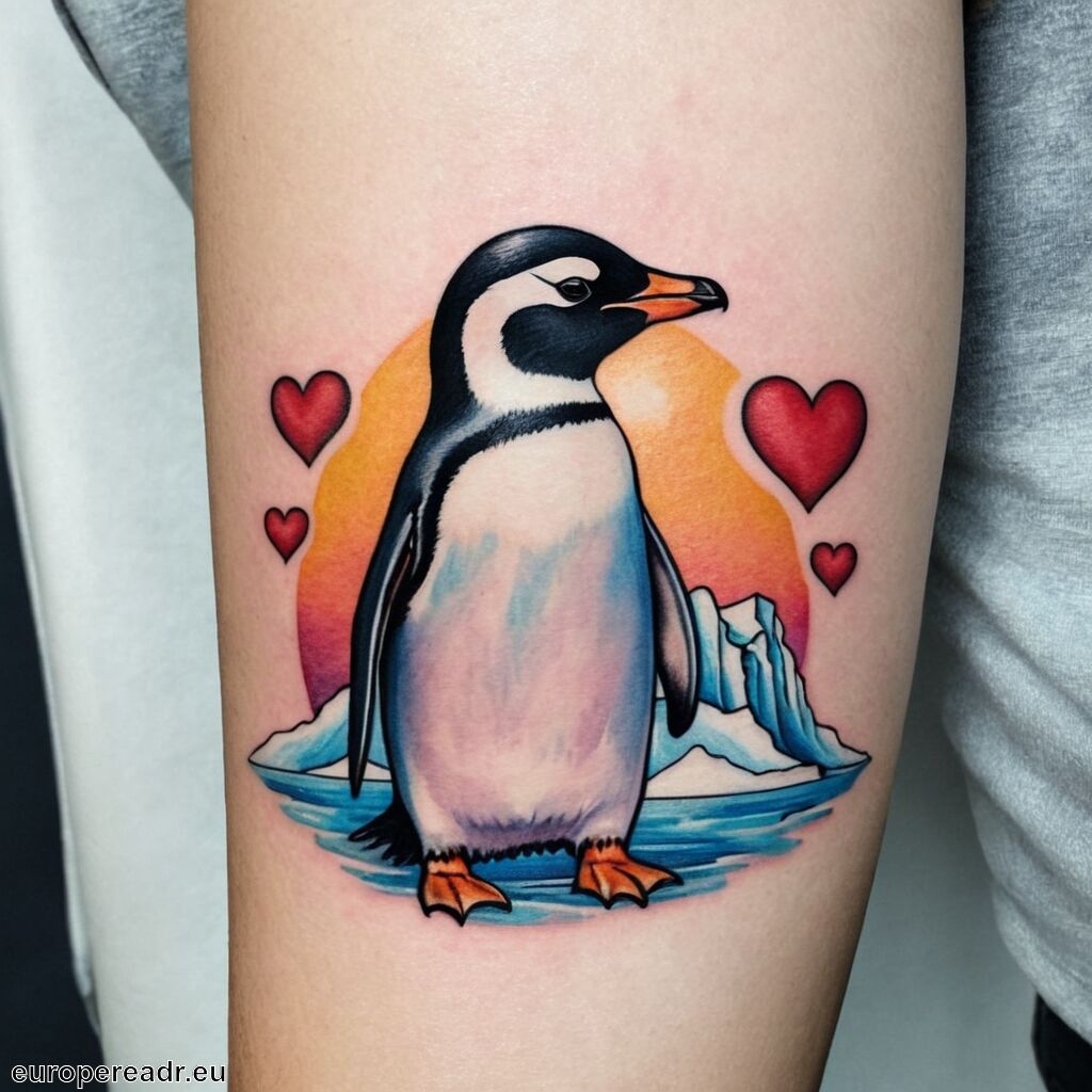 Pinguin Tattoo Bedeutung » Treue und Loyalität