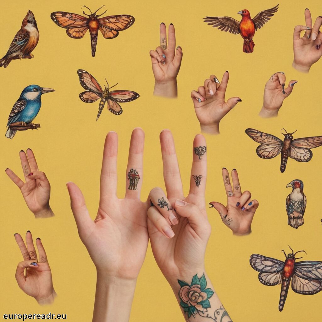 Punkte auf Finger Tattoo Bedeutung » Symbolische Bedeutungen