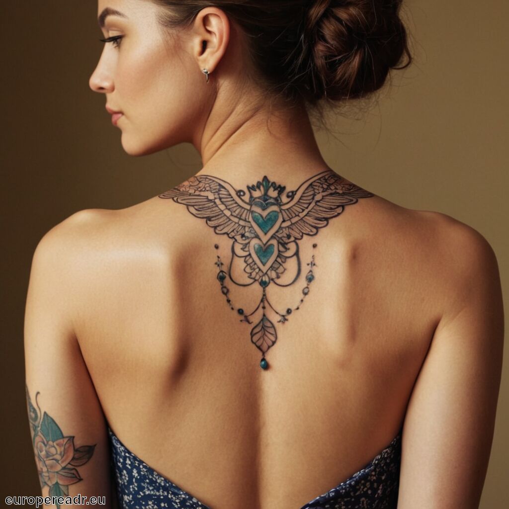 Rücken Frau Tattoo Bedeutung » Weibliche Anmut