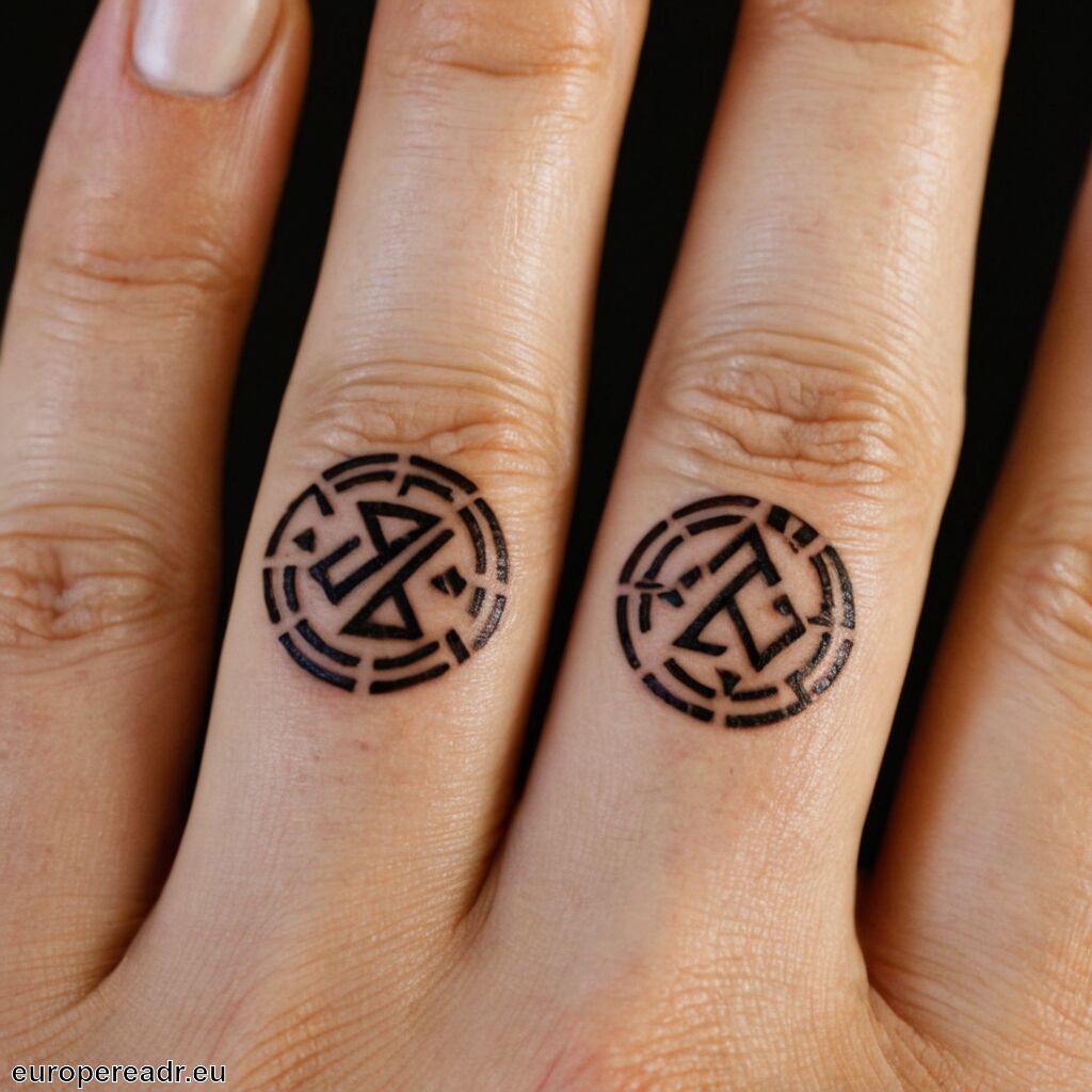 Runen Finger Tattoo Bedeutung » Kleine Zeichen mit großer Bedeutung