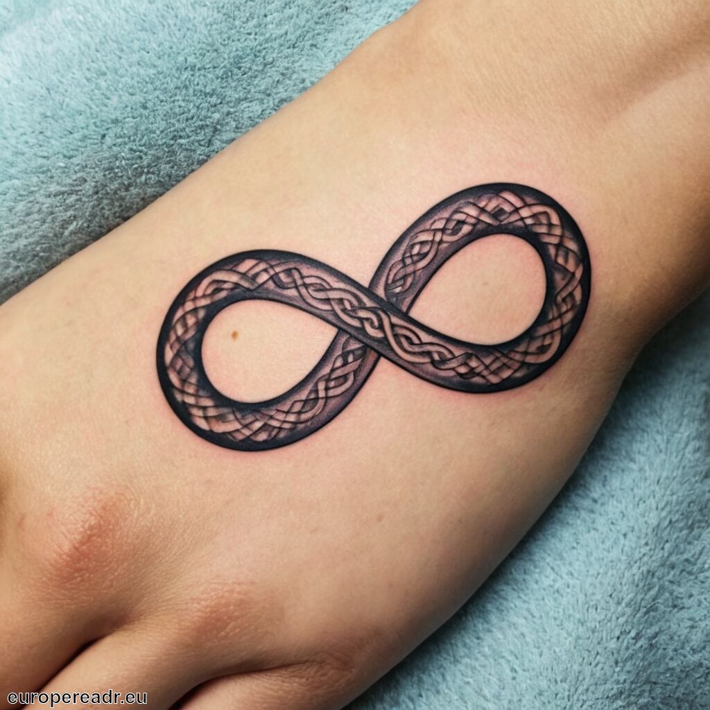 Schleife Tattoo Bedeutung » Unendliche Bindung