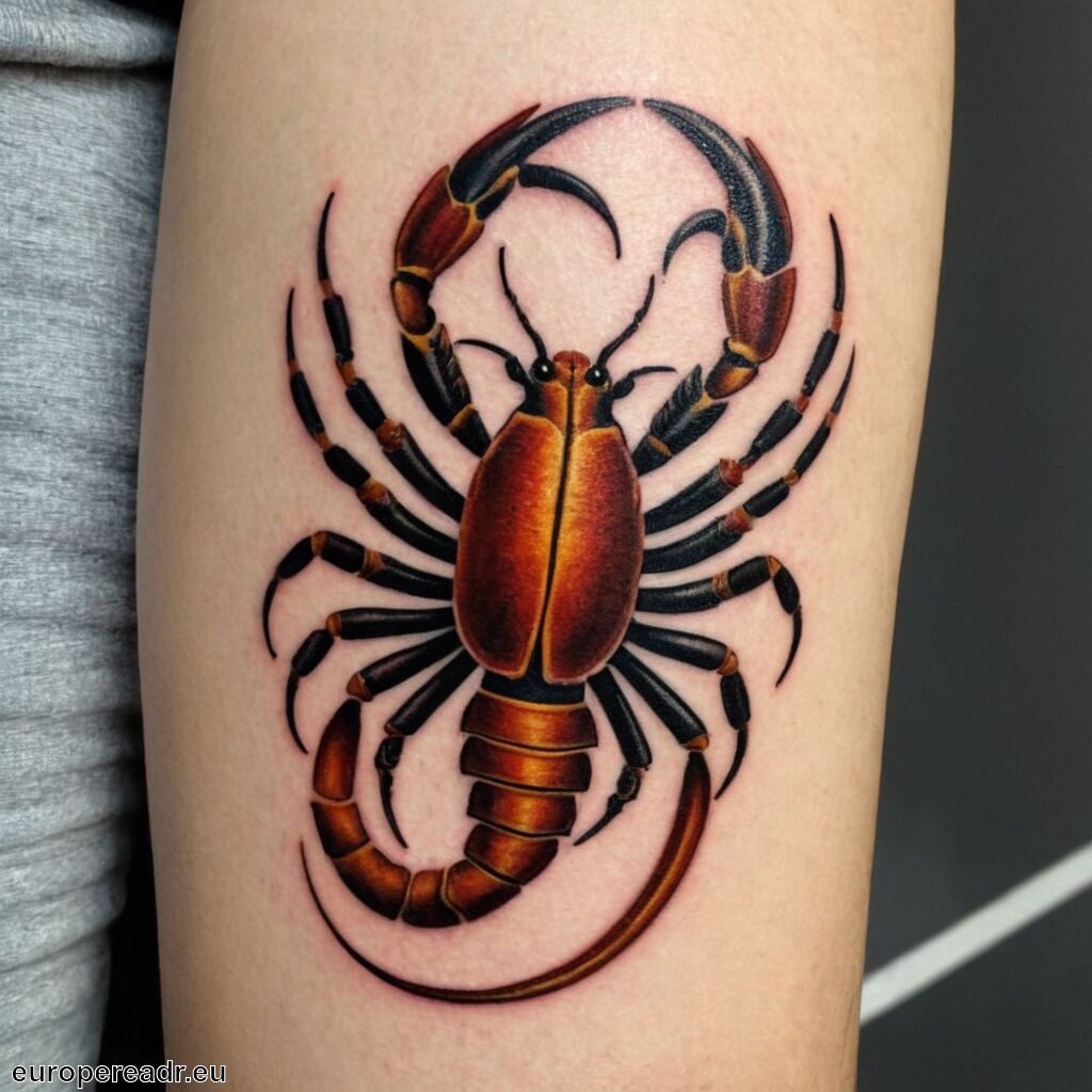 Skorpion Tattoo Bedeutung » Stärke und Beständigkeit