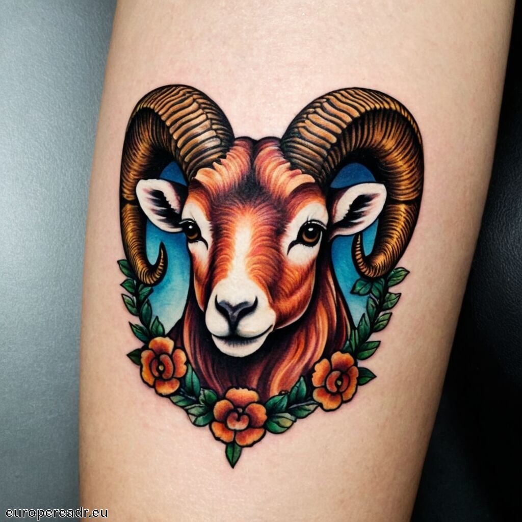 Aries Tattoo Bedeutung » Widder und seine Bedeutungen