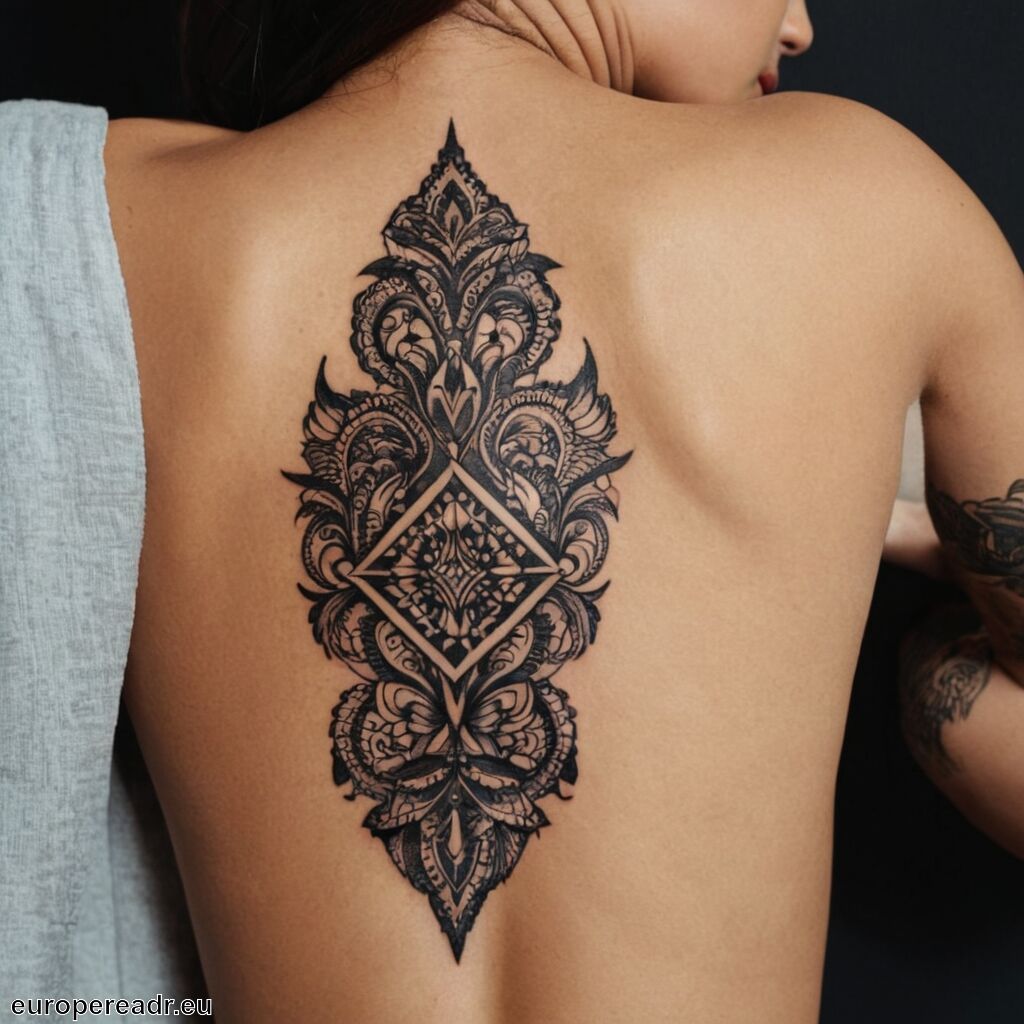 Blackout Tattoo Bedeutung » Vergessen und Neuanfang