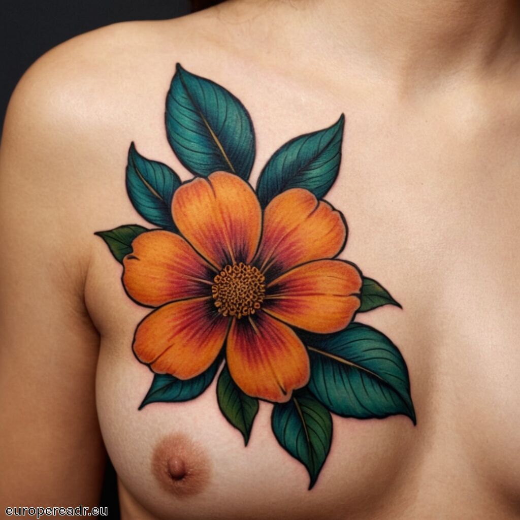 Blume Tattoo Bedeutung » Schönheit und Vergänglichkeit