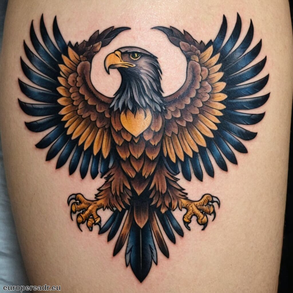 Deutscher Adler Tattoo Bedeutung » Stolz und Tradition
