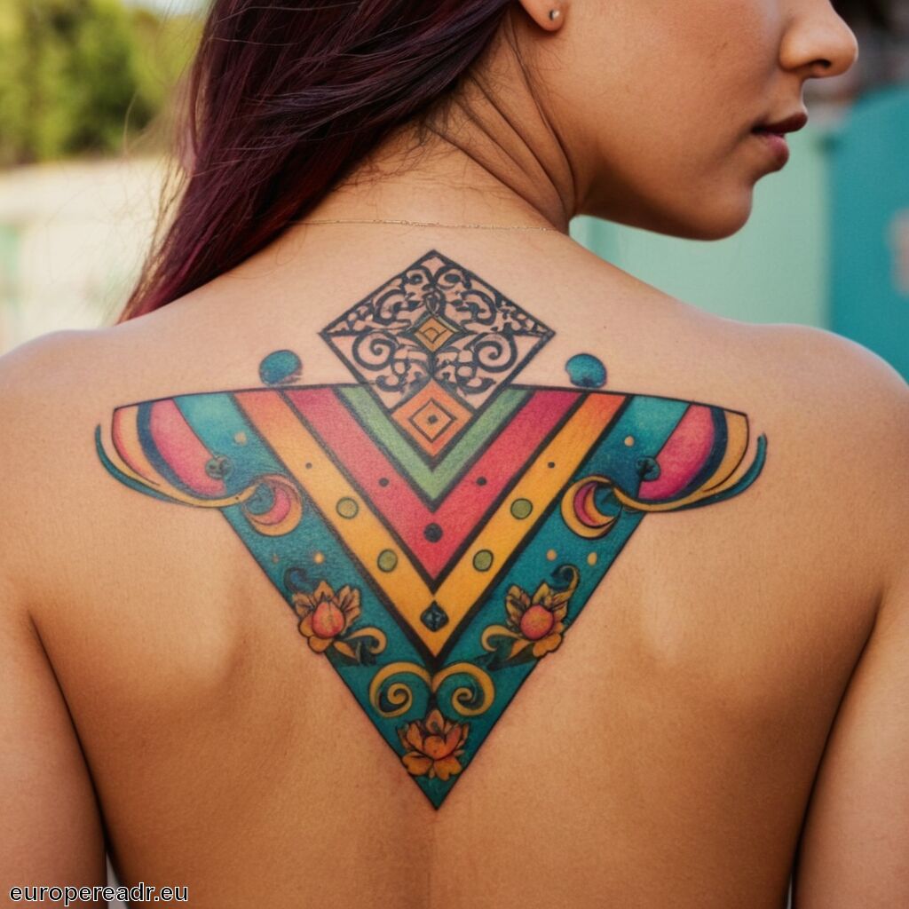 Drei Punkte Tattoo Bedeutung » Mi vida loca Symbol