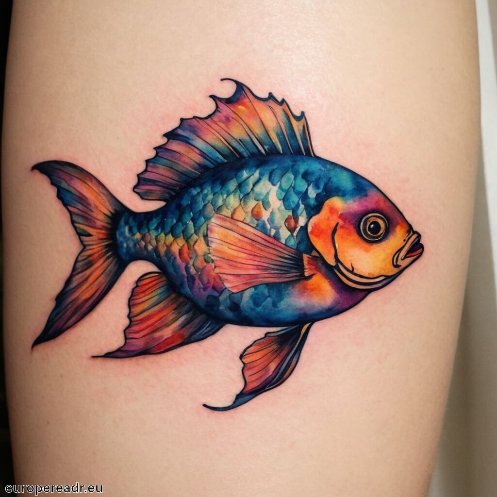 Fisch Tattoo Bedeutung » Die Tiefe des Lebens