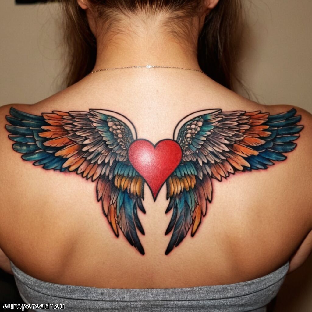 Flügel Tattoo Bedeutung » Freiheit und Schutz