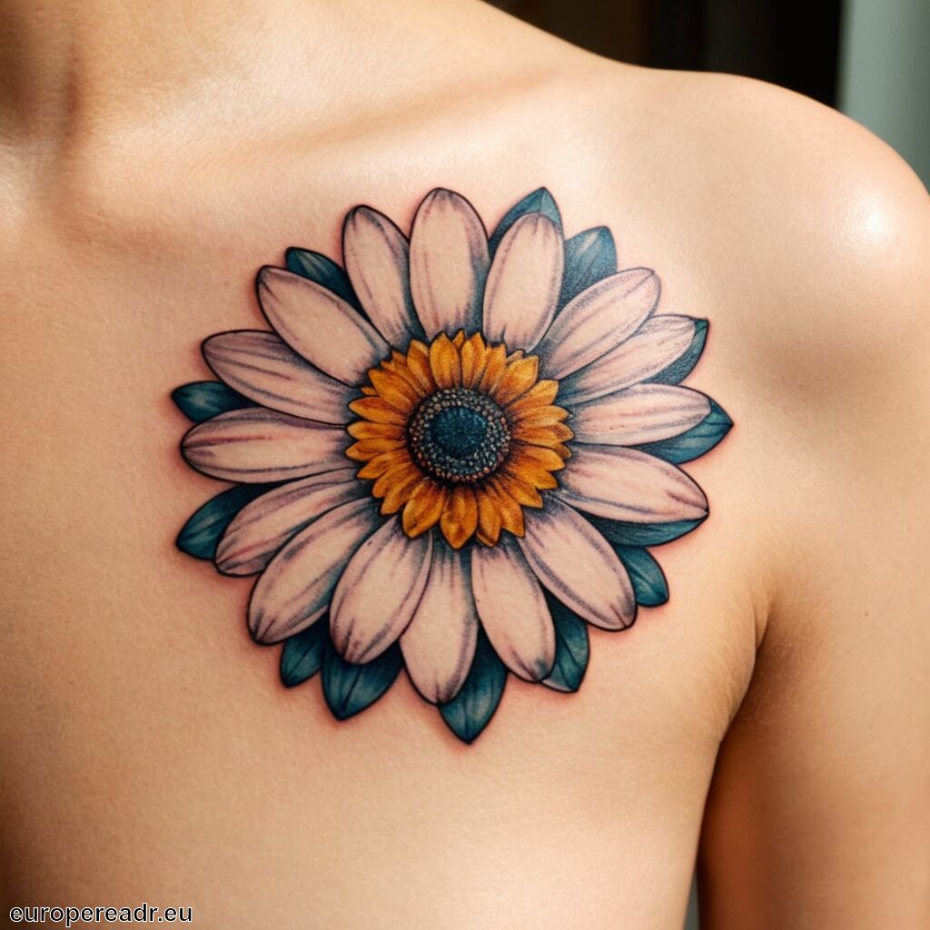 Gänseblümchen Tattoo Bedeutung » Unschuld und Reinheit