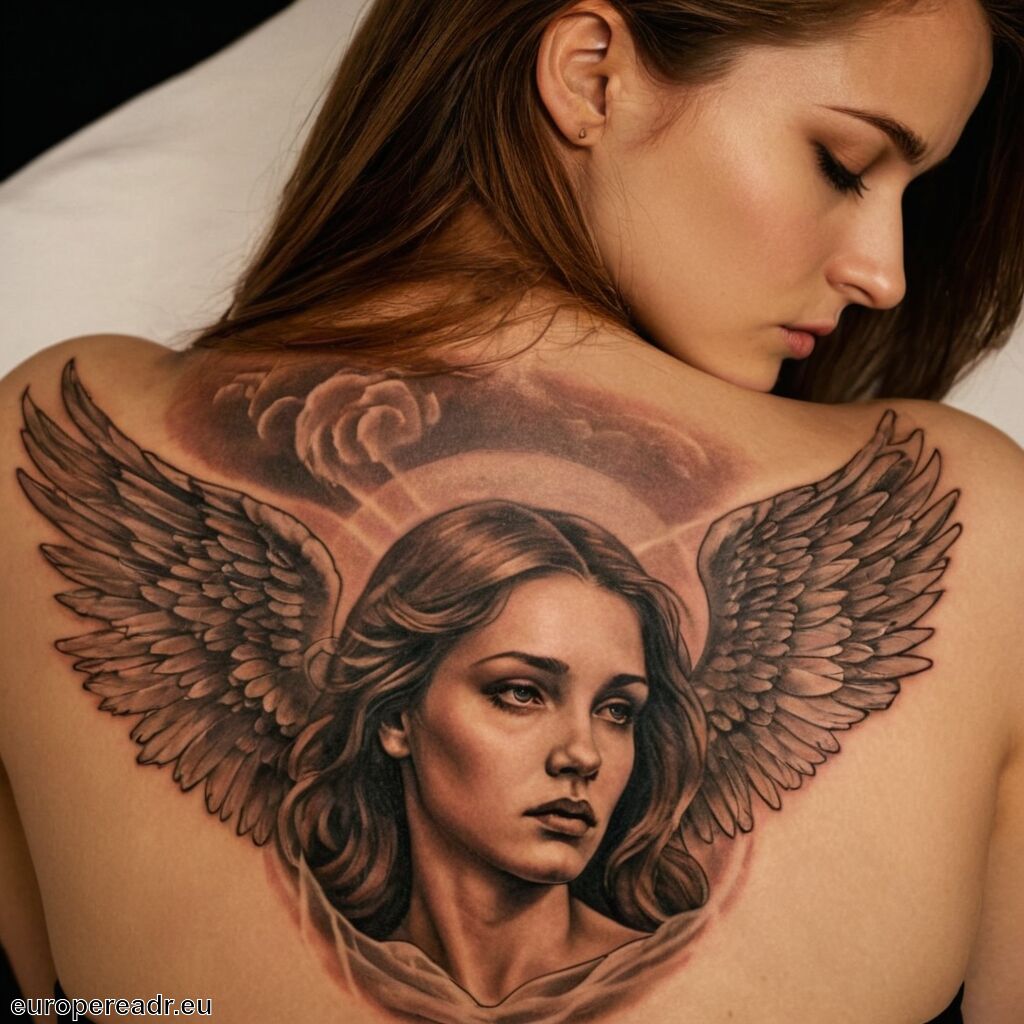 Gefallener Engel Tattoo Bedeutung » Verlust und Traurigkeit