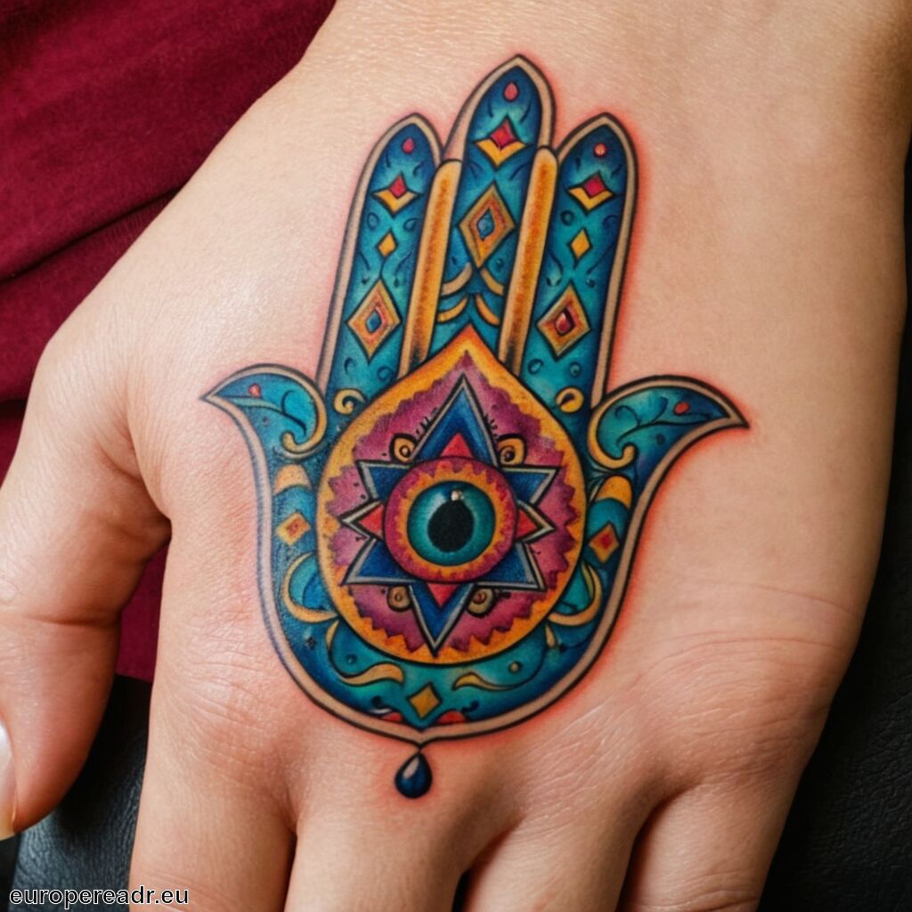 Hand der Fatima Tattoo Bedeutung » Diva und Schutz