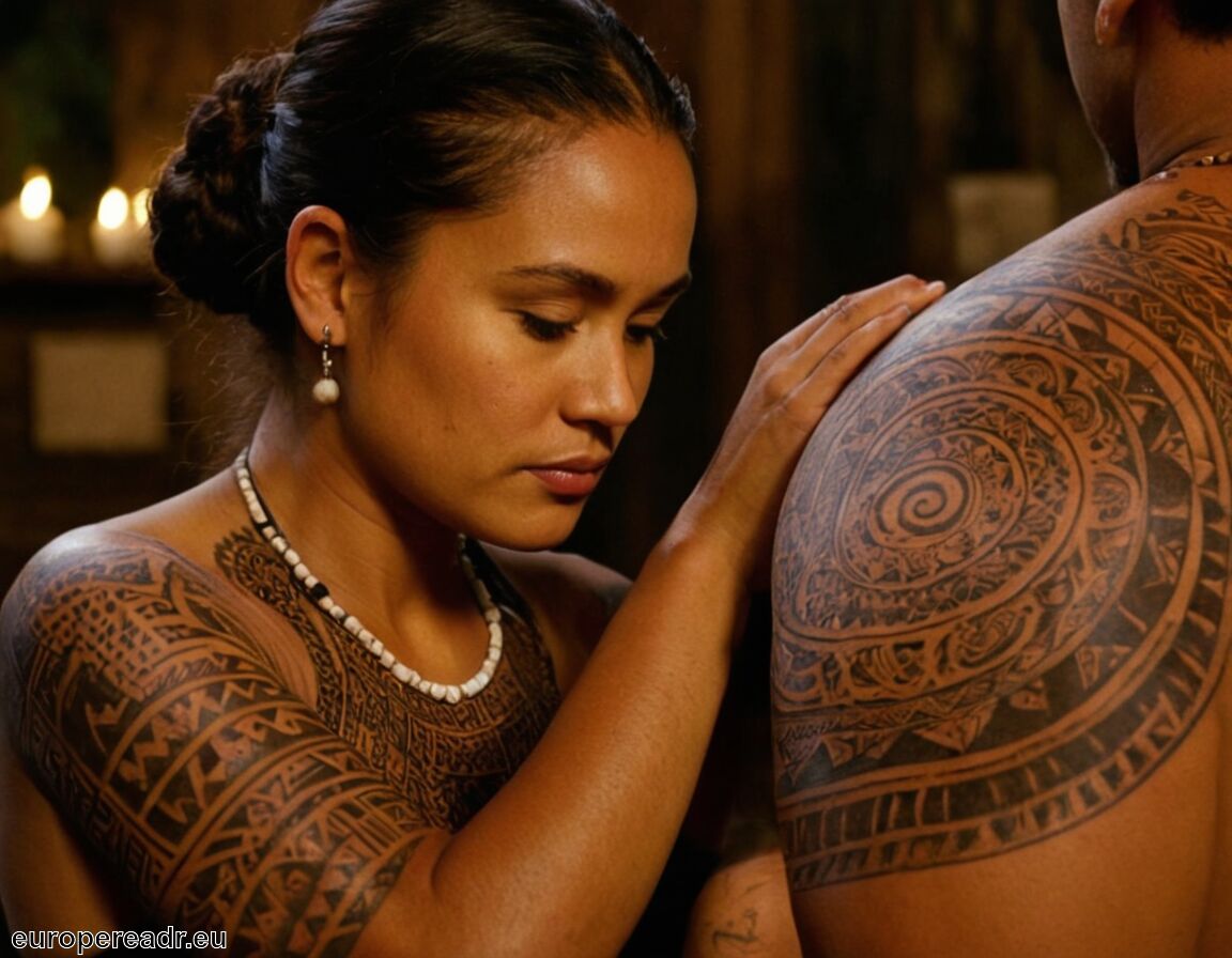 Kunstform und ästhetische Ausdrucksweise - Maori Tattoo Bedeutung » Kulturelle Identität
