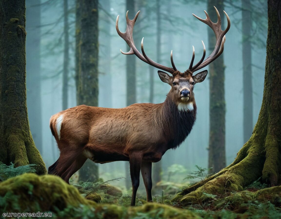 Spirituelle und mystische Assoziationen - Hirschgeweih Tattoo Bedeutung » Männlichkeit und Kraft