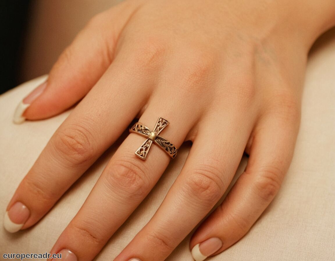 Fester Bestandteil von Trauungsritualen   - Kreuz Finger Tattoo Bedeutung » Symbol der Treue