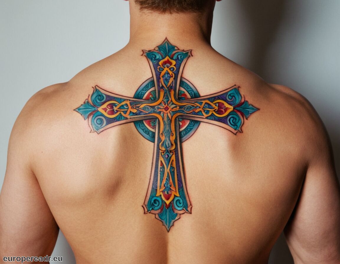 Zeichen für Lebenswandel oder Mut - Kreuz Männer Tattoo Bedeutung » Männliche Identität