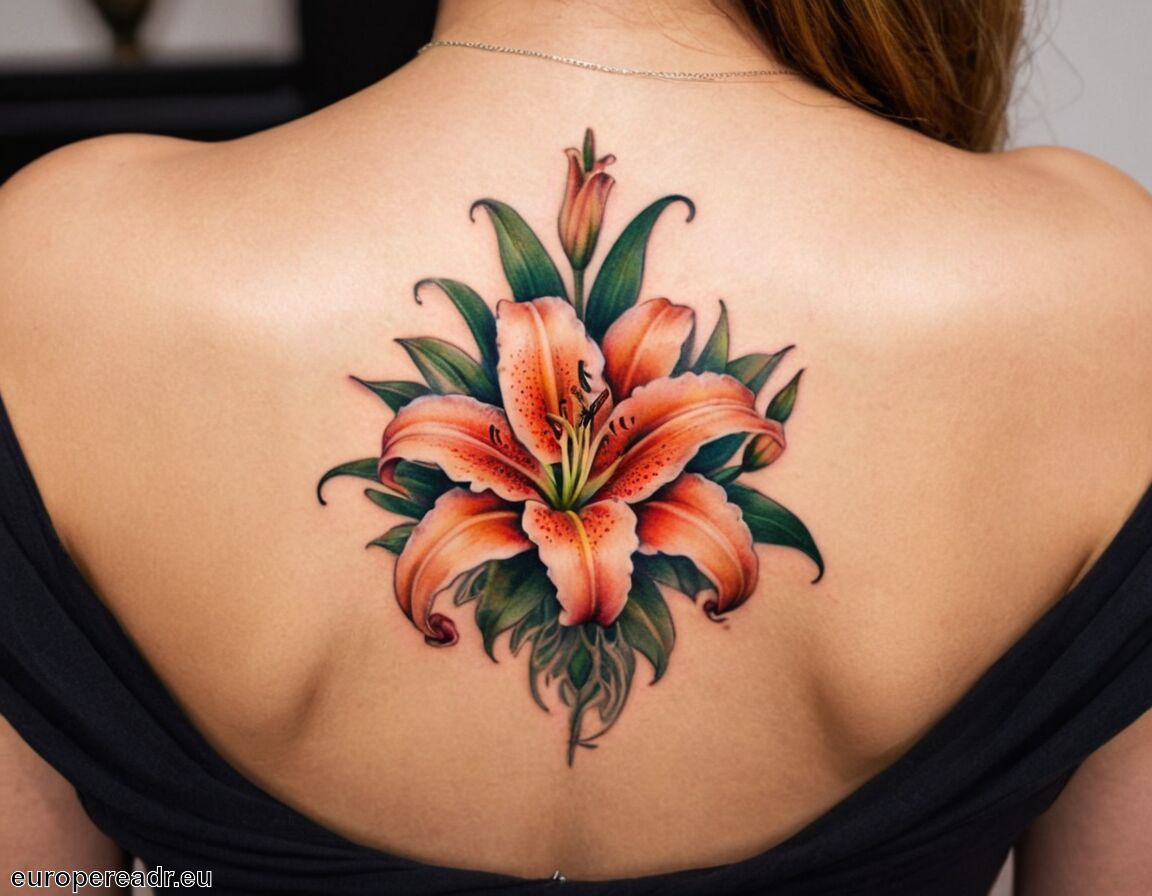 Tradition in Kultur und Kunstgeschichte   - Lilien Tattoo Bedeutung » Vielseitigkeit und Eleganz