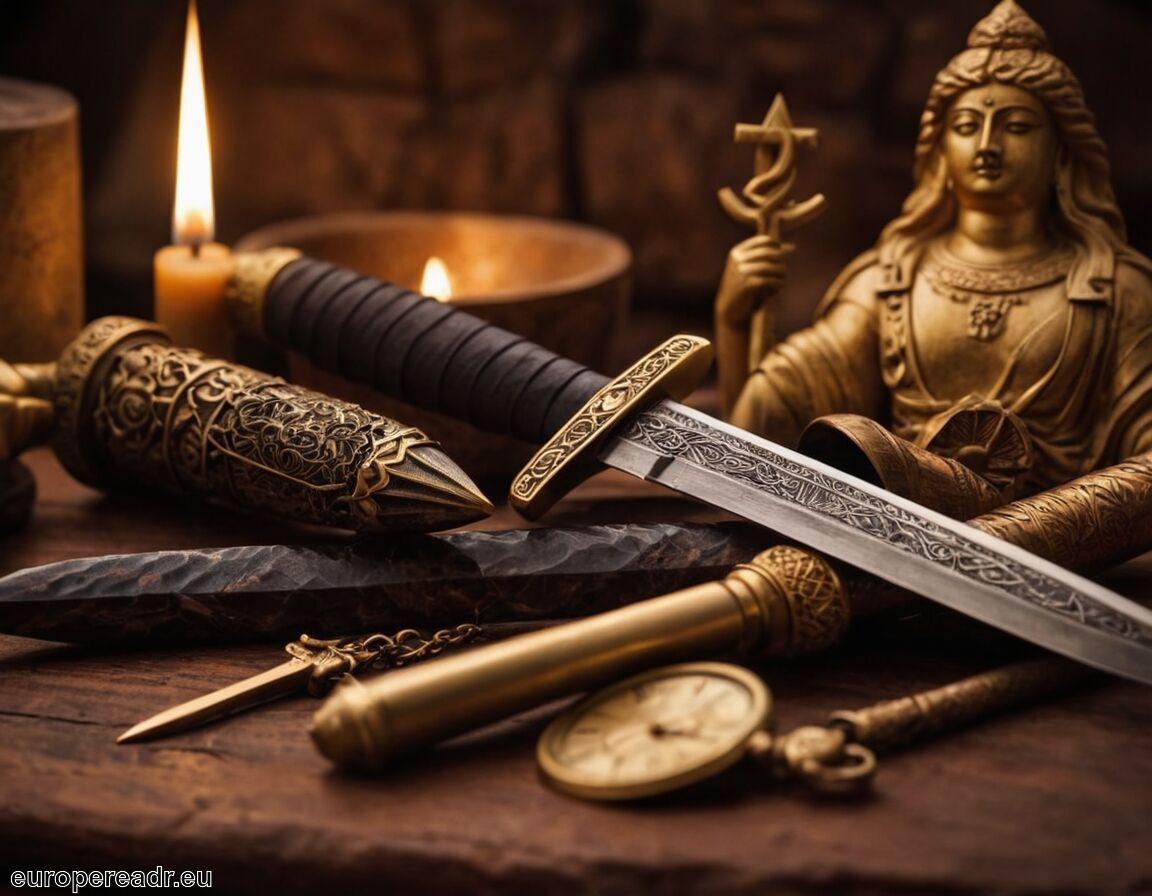 Kulturelle Bedeutung in verschiedenen Traditionen   - Messer Tattoo Bedeutung » Gefahr und Verteidigung