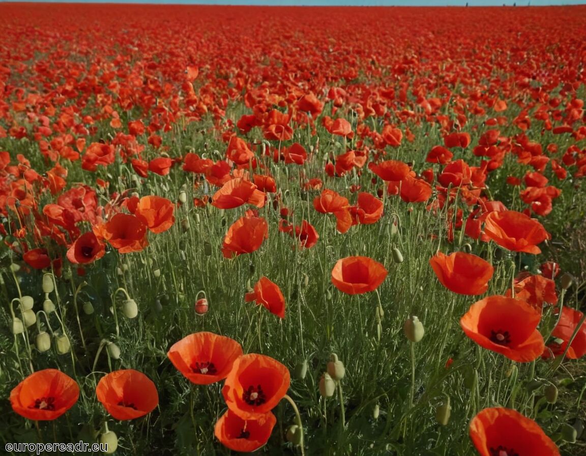 Verbindung zur Natur und Spiritualität   - Mohnblume Tattoo Bedeutung » Trost und Frieden