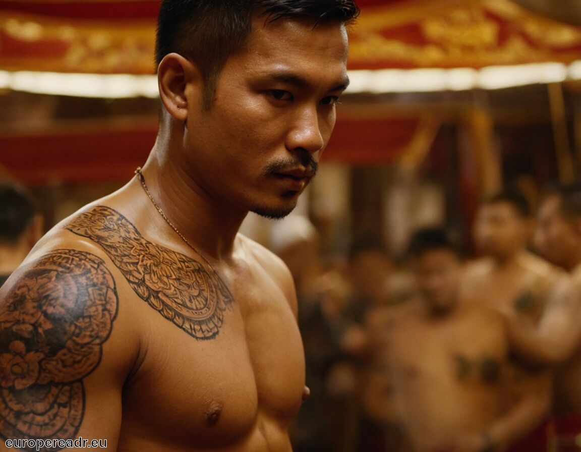 Verbundenheit mit der Tradition des Kampfsports   - Muay Thai Tattoo Bedeutung » Kampfgeist