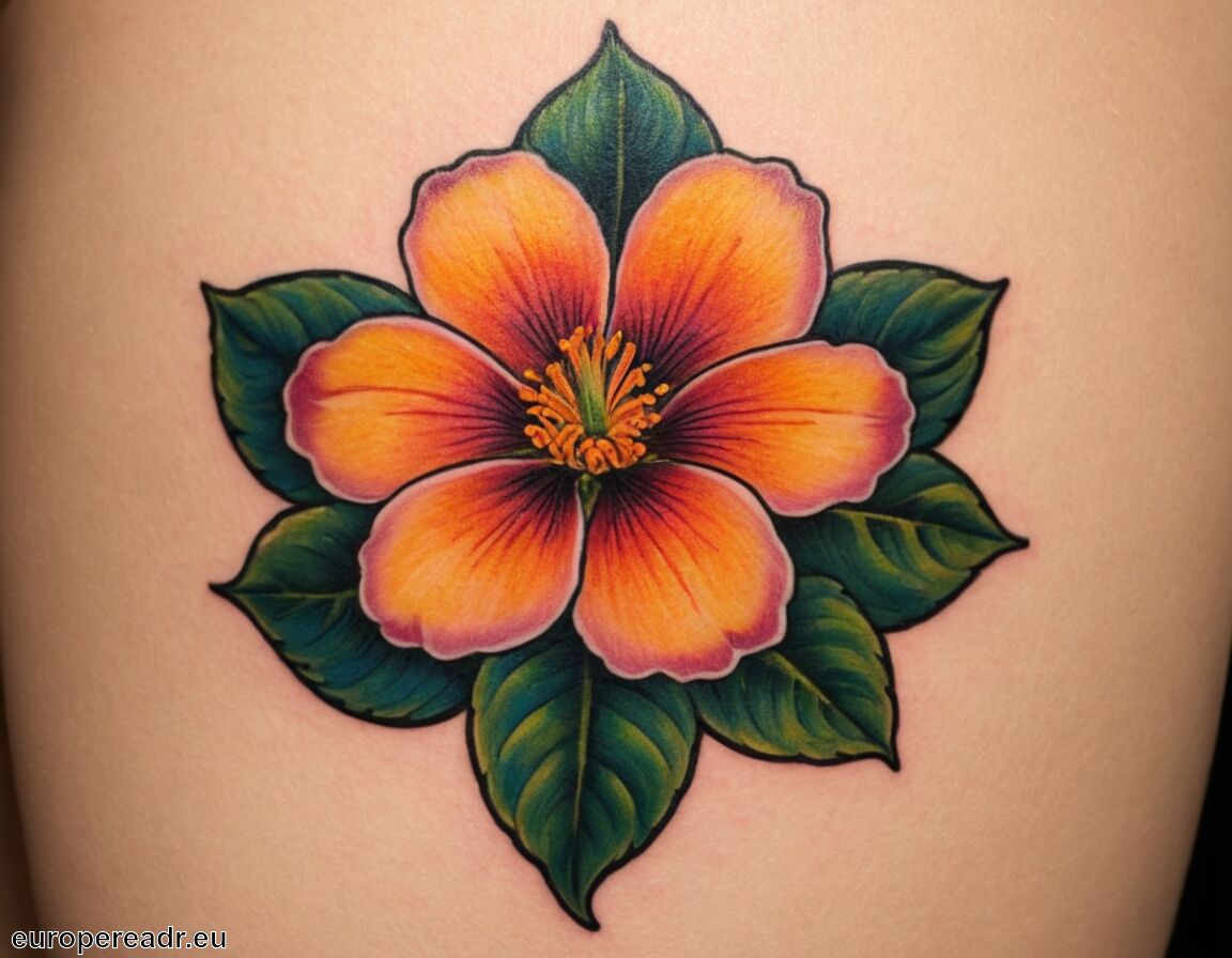 Naturverbundenheit und Fruchtbarkeit dargestellt   - Narzisse Tattoo Bedeutung » Schönheit und Eitelkeit