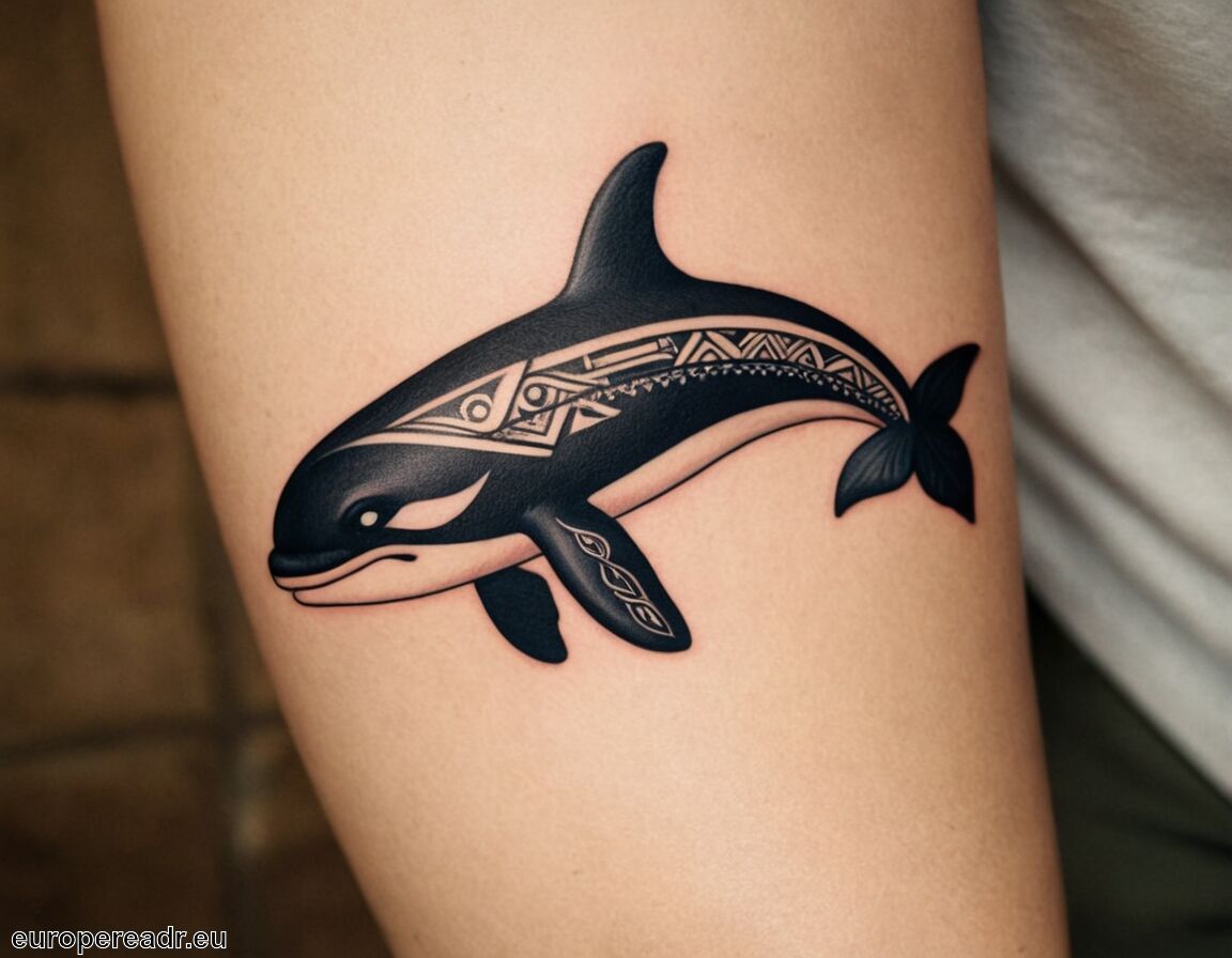 Spirituelle Bedeutung in verschiedenen Kulturen   - Orca Tattoo Bedeutung » Gemeinschaft und Schutz