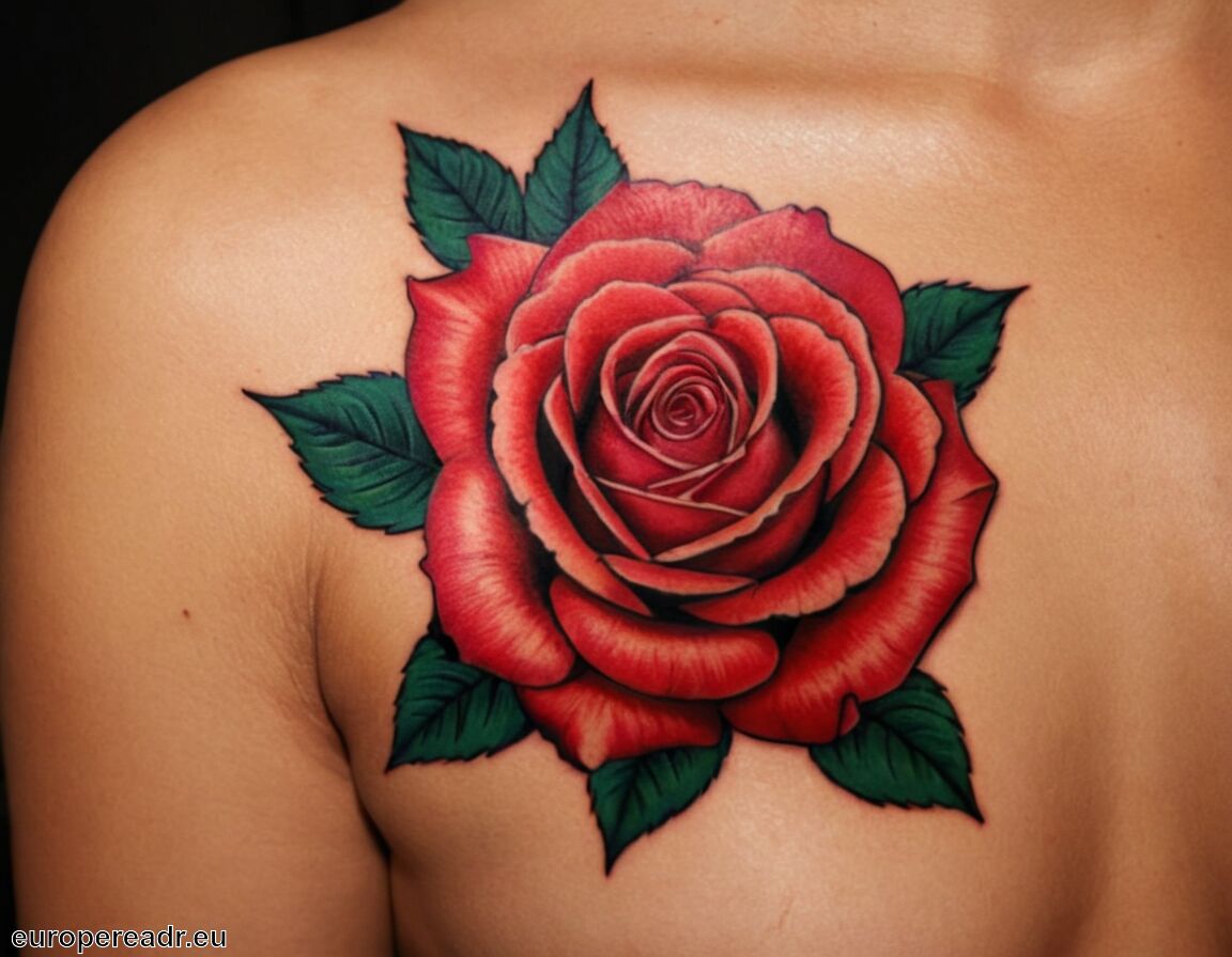 Starke kulturelle und historische Hintergründe - Rosen Tattoo Bedeutung » Liebe und Leidenschaft
