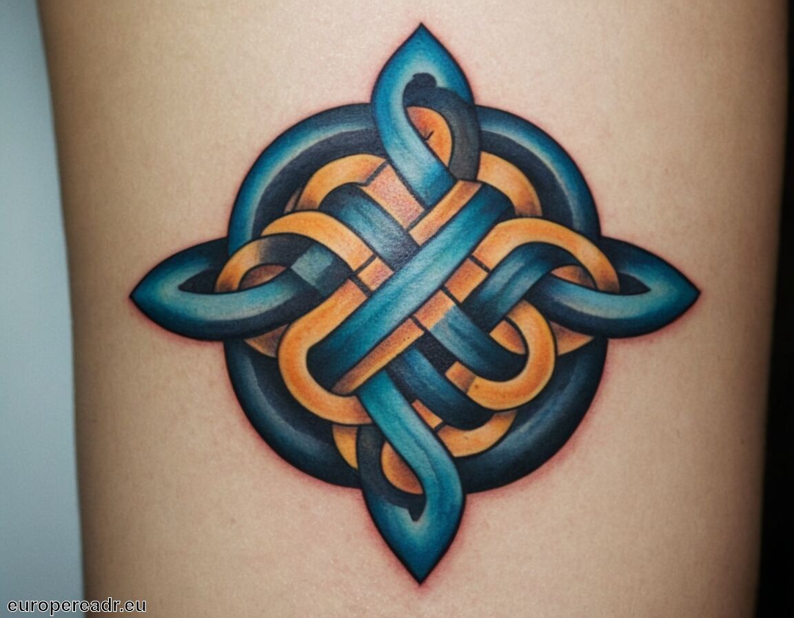 Verwendung in Ritualen und Zeremonien   - Seil Knoten Tattoo Bedeutung » Sicherheit und Verbundenheit