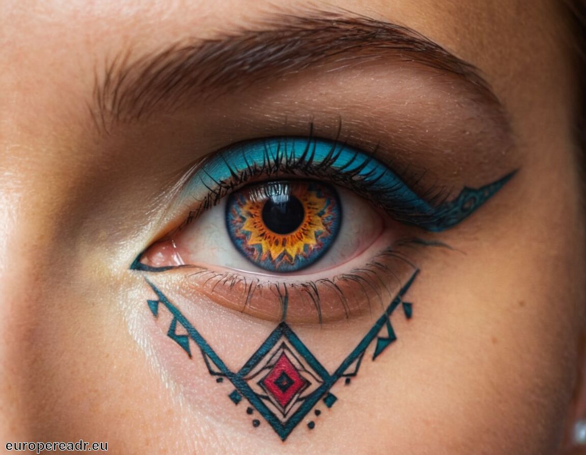 Spirituelle und mystische Assoziationen - Augen Tattoo Bedeutung » Fenster zur Seele