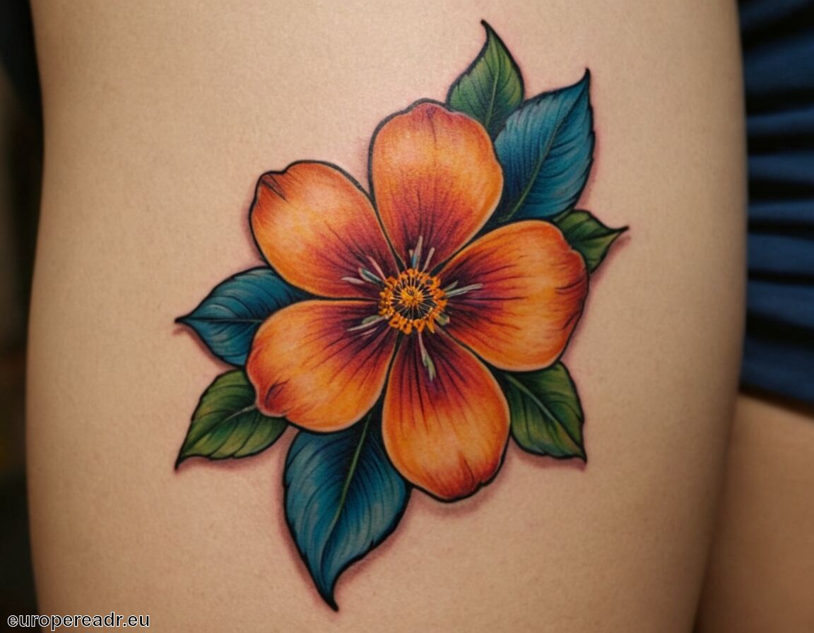 Individuelle Geschichten hinter jedem Tattoo - Blume Tattoo Bedeutung » Schönheit und Vergänglichkeit