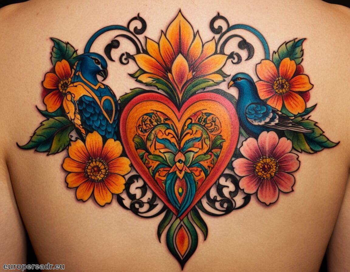 Kreative Designs für individuelle Vielfalt - Blumen Familie Tattoo Bedeutung » Zusammenhalt und Liebe