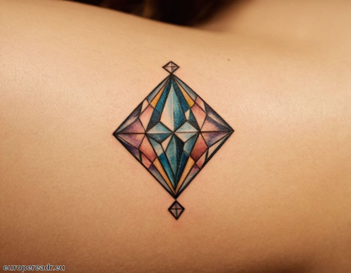 Oft gewählte Motive in der Tattoo-Kultur - Diamant Tattoo Bedeutung » Unverwüstlichkeit und Eleganz