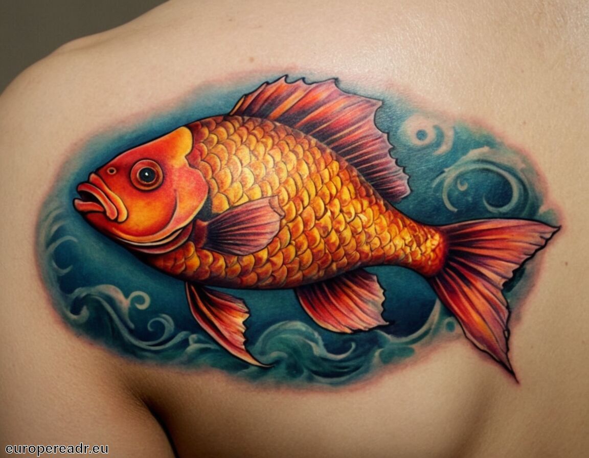 Ausdruck von Kreativität und Inspiration - Fisch Tattoo Bedeutung » Die Tiefe des Lebens
