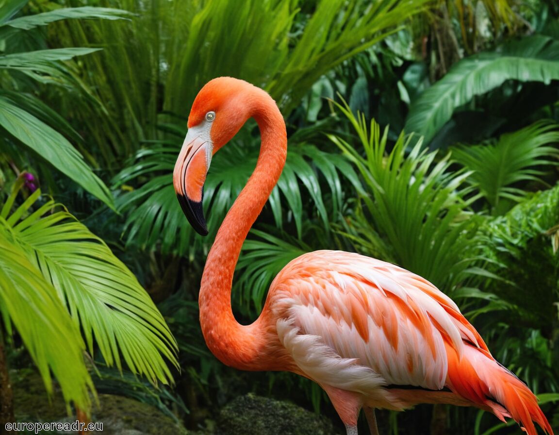 Farbige Gestalt steht für Lebensfreude - Flamingo Tattoo Bedeutung » Exotik und Schönheit
