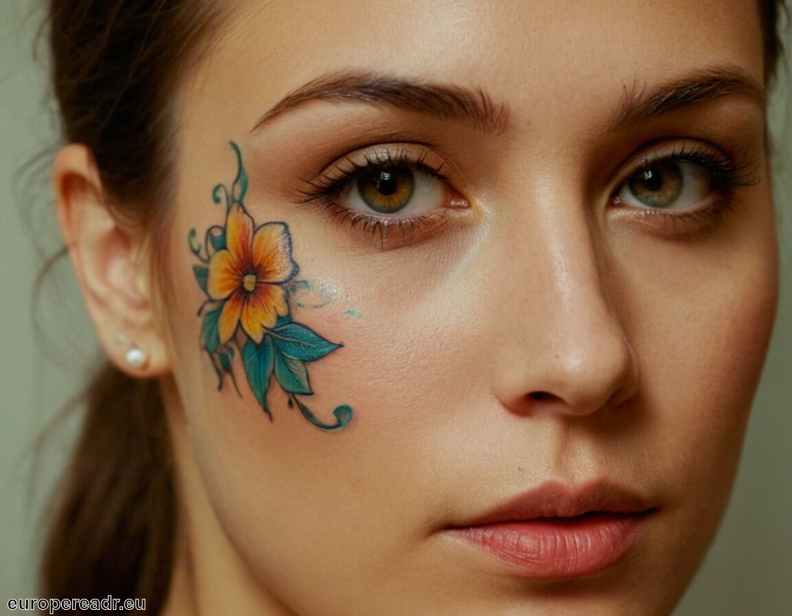 Kunst als Ausdruck von Emotionen - Gesicht aus Glas Tattoo Bedeutung » Zerbrechliche Schönheit