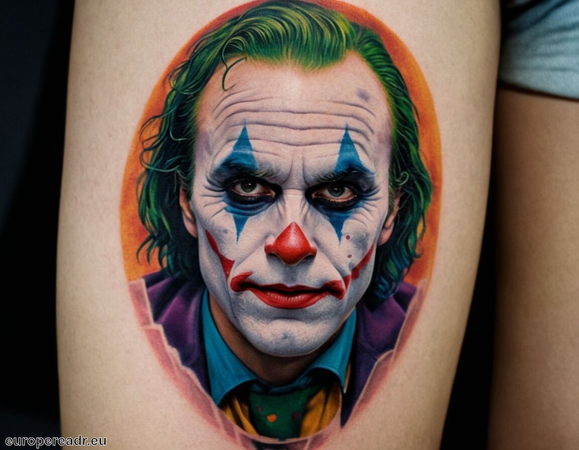 Anziehungskraft durch visuelle Ästhetik - Joker Tattoo Bedeutung » Spiel und Gaudi