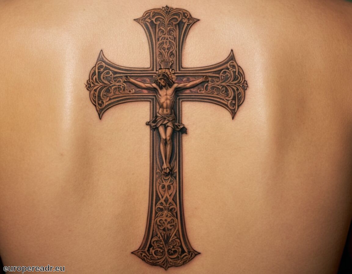 Vielfalt der Stile und Designs verfügbar - Kreuz Tattoo Bedeutung » Glaube und Hoffnung