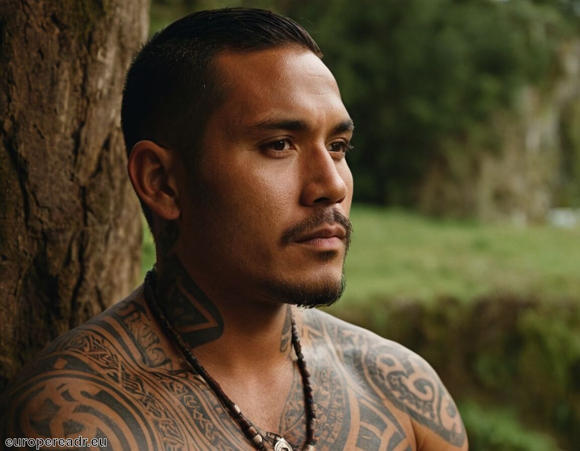 Verbindung zur Spiritualität und Ahnen - Maori Männer Tattoo Bedeutung » Männliche Tradition